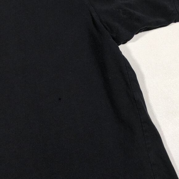 Balenciaga Small Lower Case Chest Logo Black Tee T Shirt Size Large L B14 - Picture 10 of 11